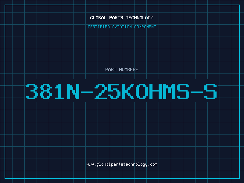 Aviation Part 381N-25KOHMS-S