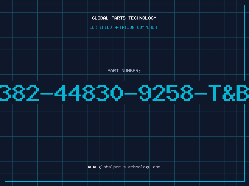 Aviation Part 382-44830-9258-T&B