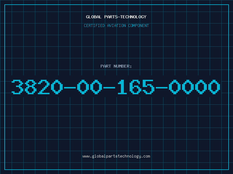 Aviation Part 3820-00-165-0000