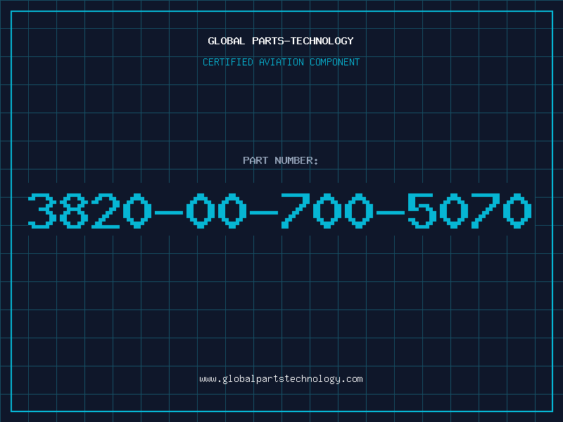 Aviation Part 3820-00-700-5070