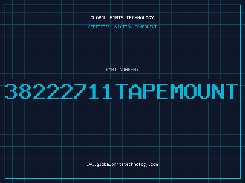Aviation Part 38222711TAPEMOUNT
