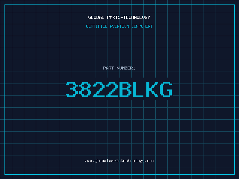 Aviation Part 3822BLKG