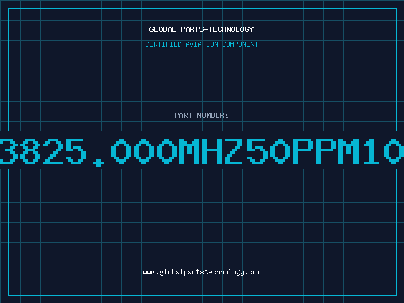 Aviation Part 3825.000MHZ50PPM10