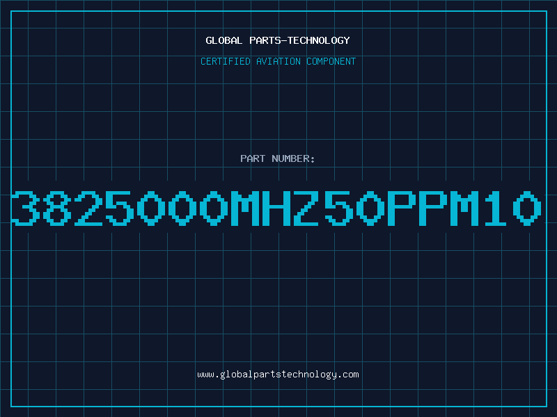 Aviation Part 3825000MHZ50PPM10