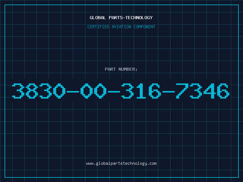 Aviation Part 3830-00-316-7346