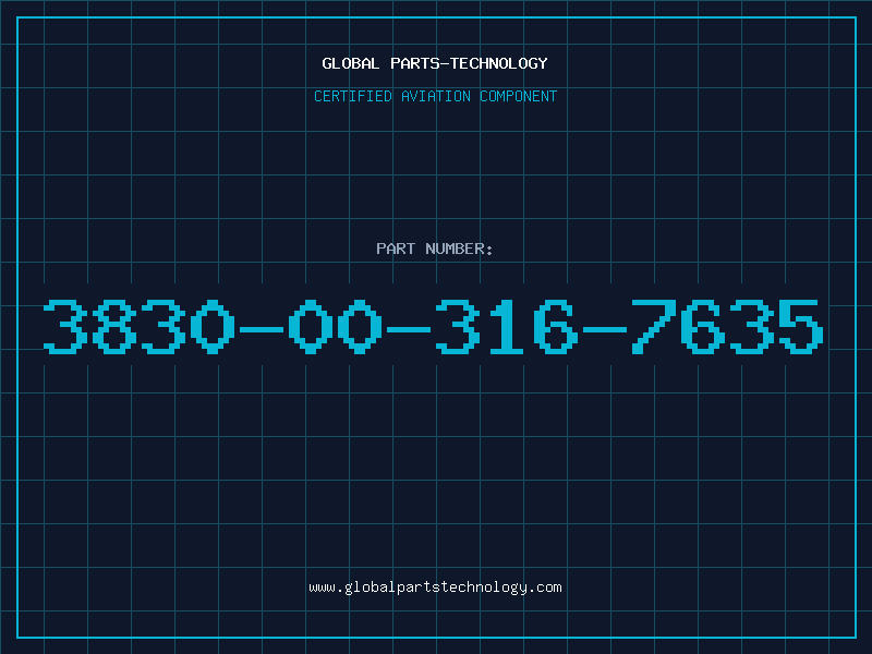 Aviation Part 3830-00-316-7635