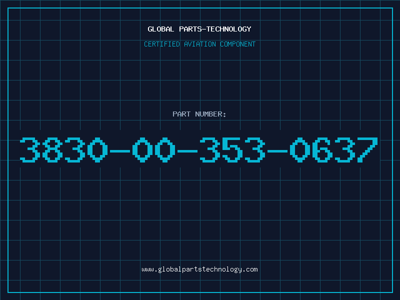 Aviation Part 3830-00-353-0637