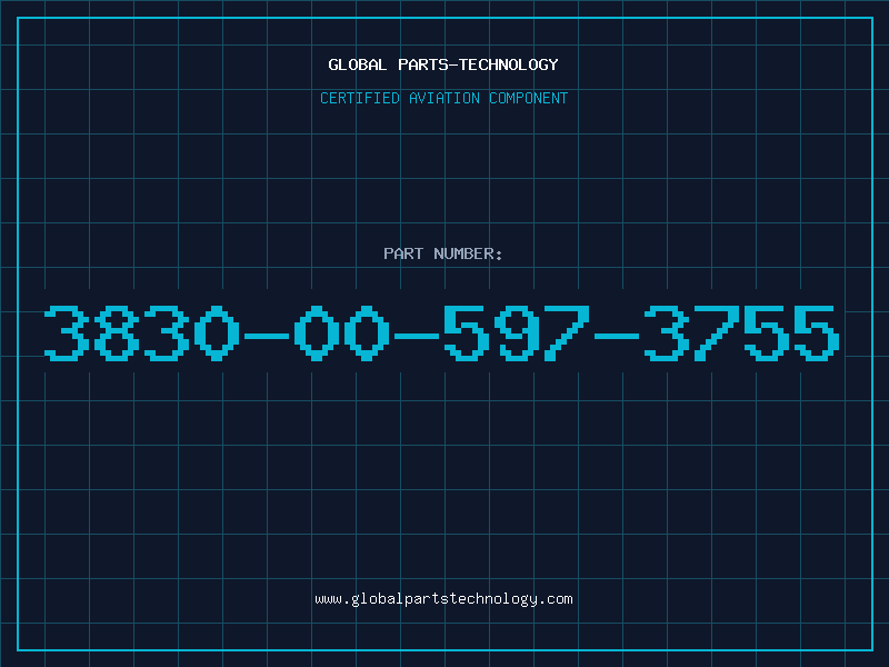 Aviation Part 3830-00-597-3755