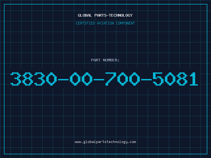 Aviation Part 3830-00-700-5081