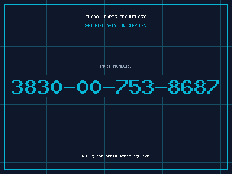 Aviation Part 3830-00-753-8687
