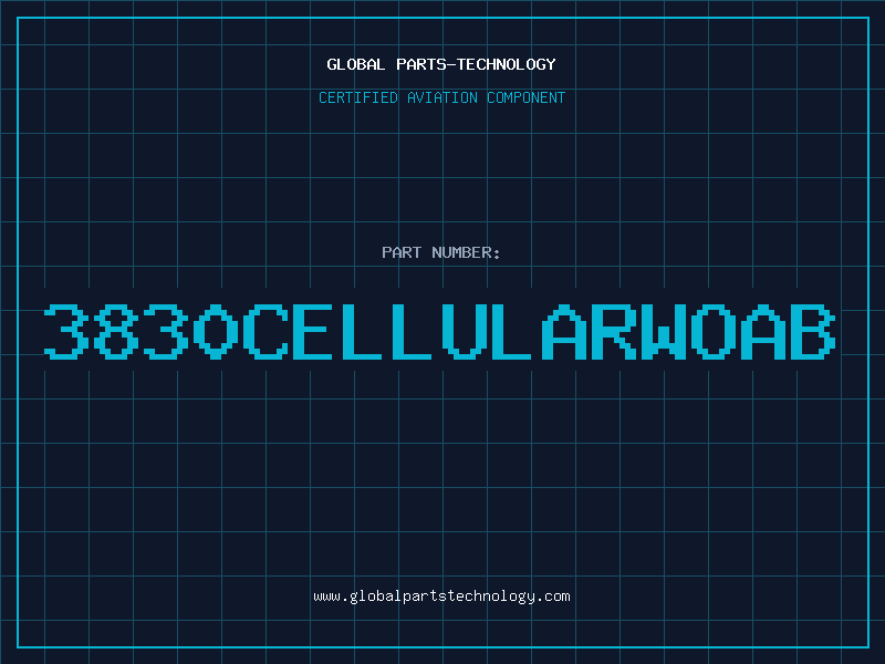 Aviation Part 3830CELLULARWOAB
