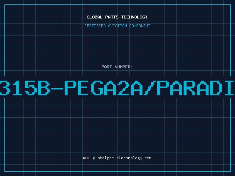 Aviation Part 38315B-PEGA2A/PARADISE