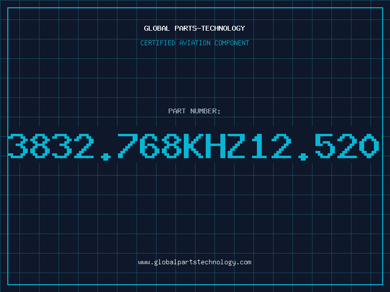 Aviation Part 3832.768KHZ12.520