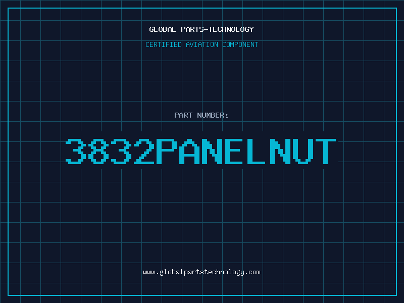 Aviation Part 3832PANELNUT
