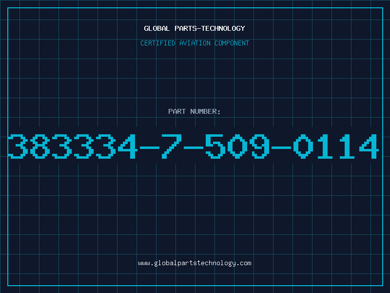 Aviation Part 383334-7-509-0114