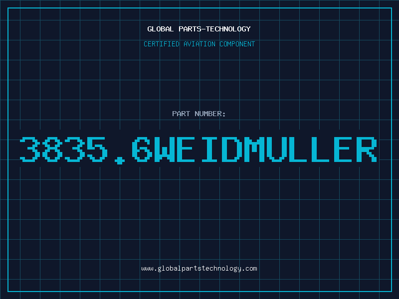 Aviation Part 3835.6Weidmuller