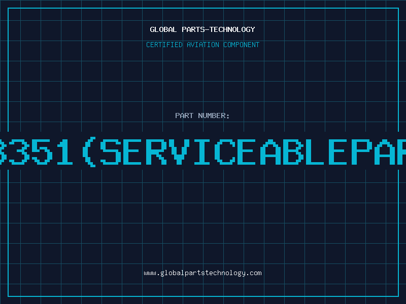 Aviation Part 38351serviceablepart