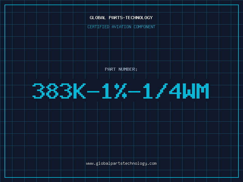 Aviation Part 383K-1%-1/4WM