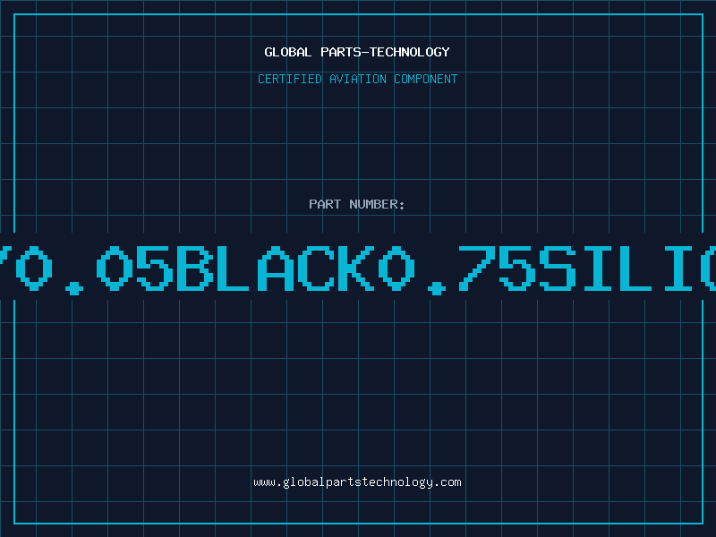 Aviation Part 384/0.05BLACK0.75SILICONE