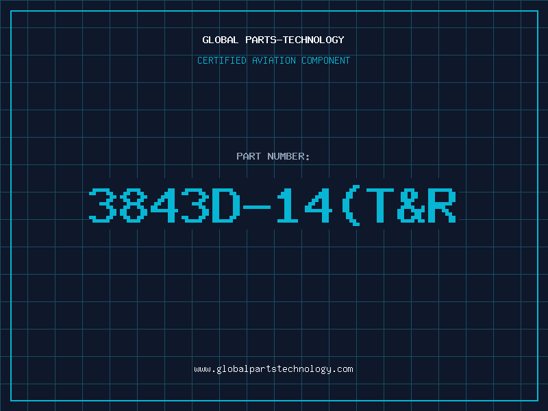 Aviation Part 3843D-14(T&R