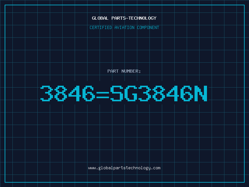 Aviation Part 3846SG3846N