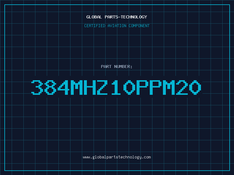 Aviation Part 384MHZ10PPM20