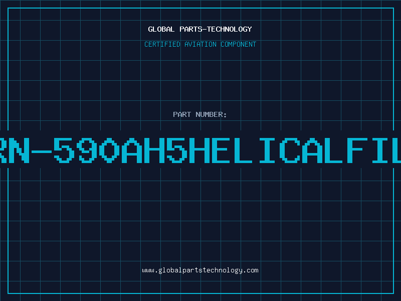 Aviation Part 384RN-590AH5HELICALFILTER