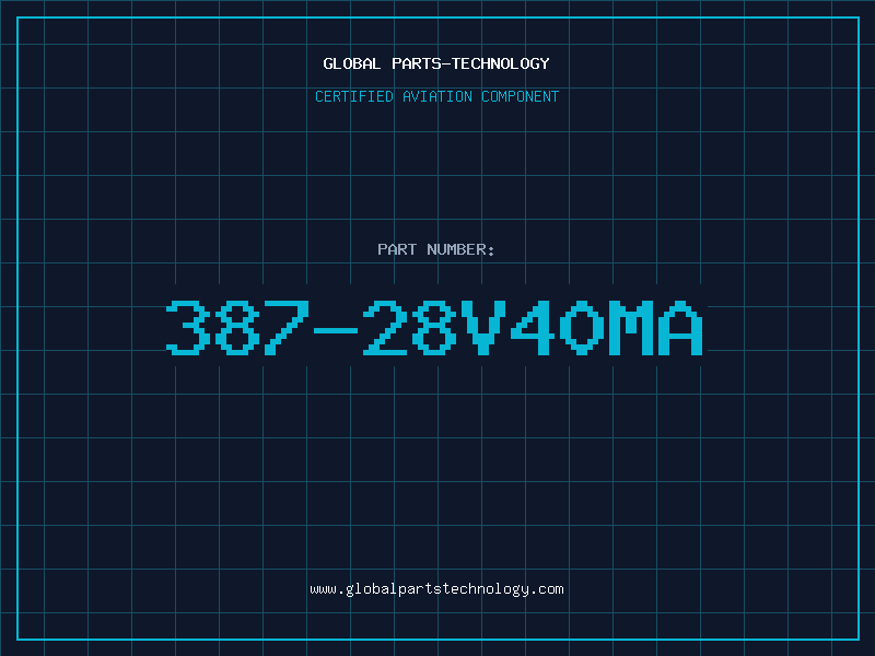 Aviation Part 387-28V40MA
