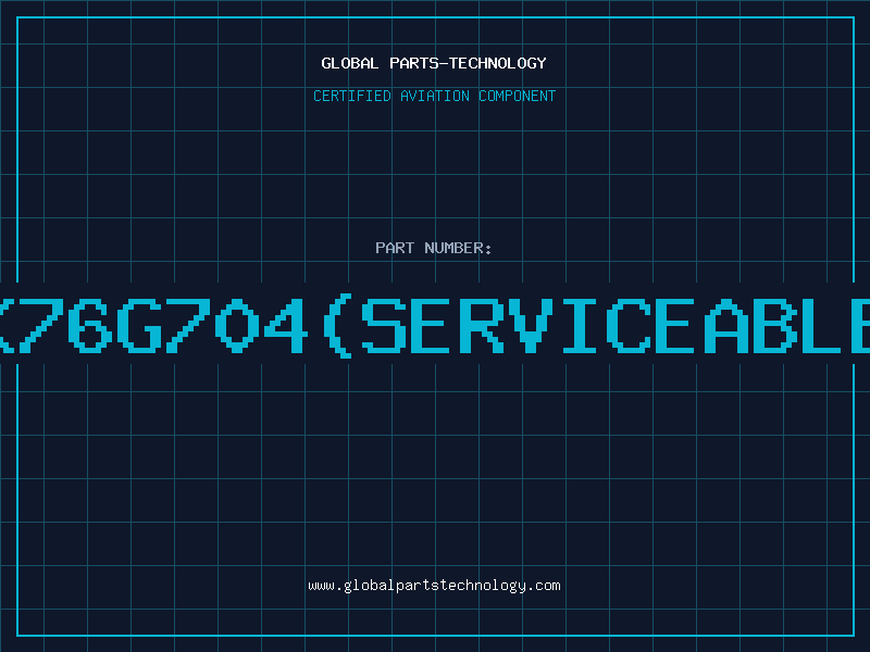 Aviation Part 3871K76G704serviceablepart