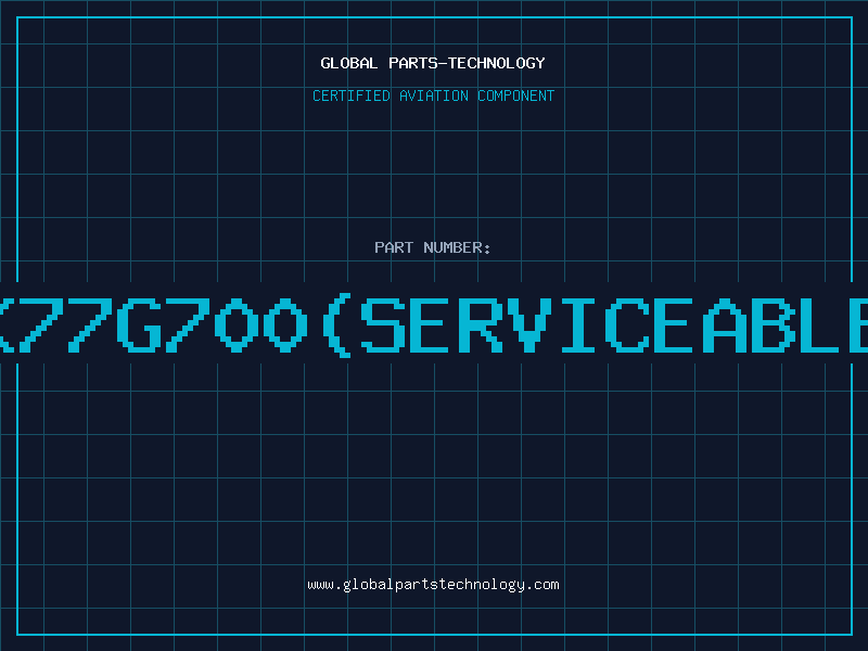 Aviation Part 3871K77G700serviceablepart