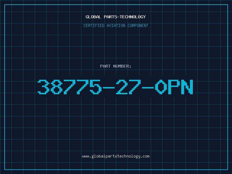 Aviation Part 38775-27-0PN