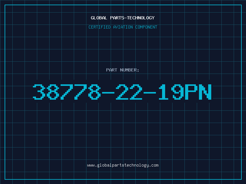 Aviation Part 38778-22-19PN