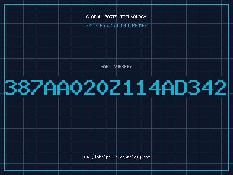 Aviation Part 387AA020Z114AD342