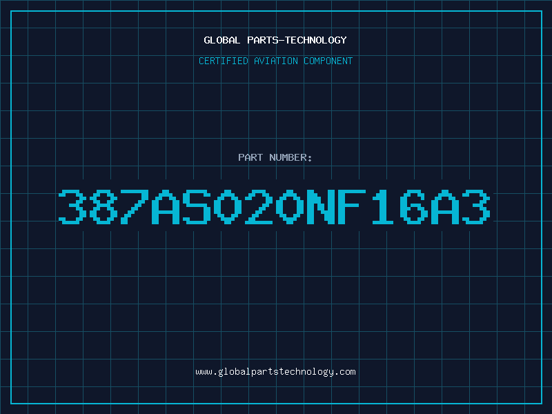 Aviation Part 387AS020NF16A3