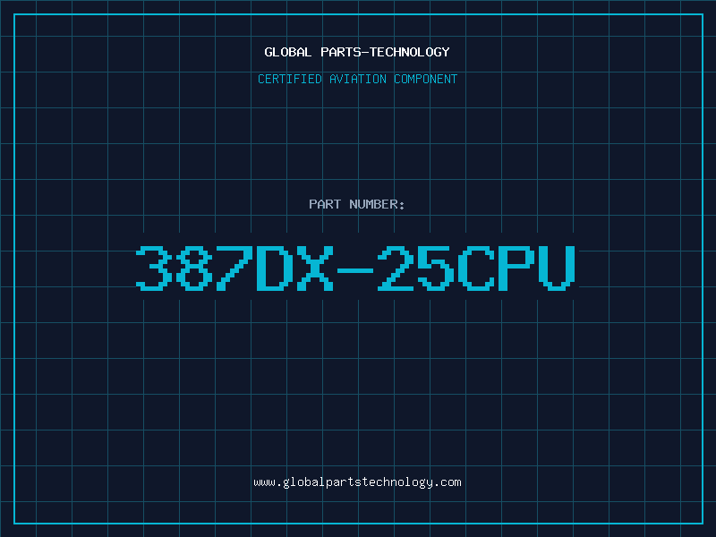 Aviation Part 387DX-25CPU