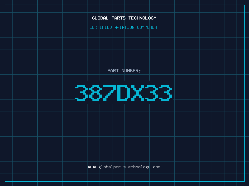 Aviation Part 387DX33