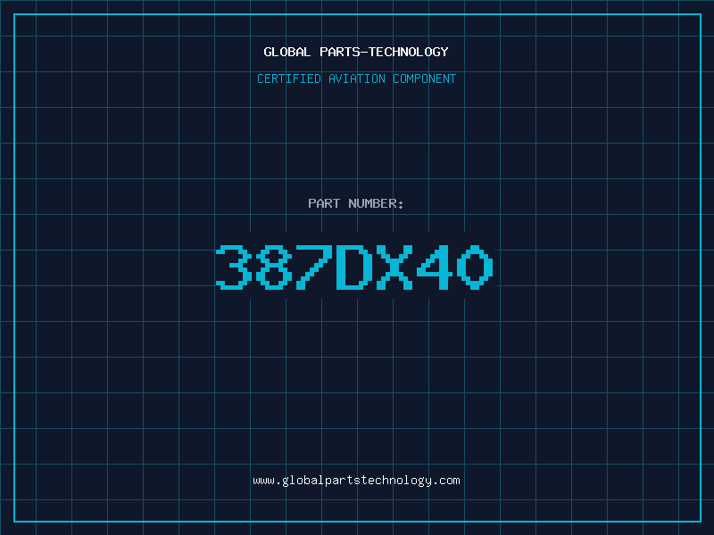 Aviation Part 387DX40