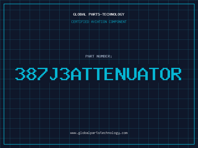 Aviation Part 387J3ATTENUATOR