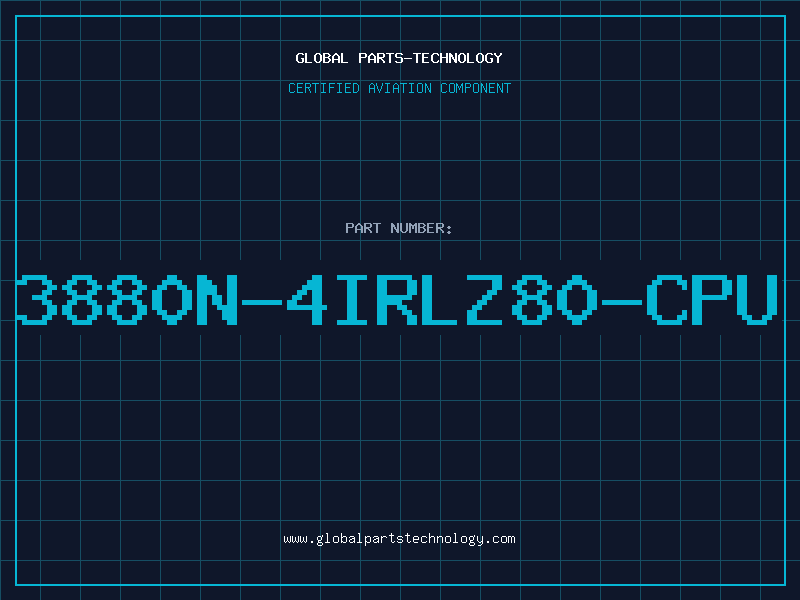 Aviation Part 3880N-4IRLZ80-CPU