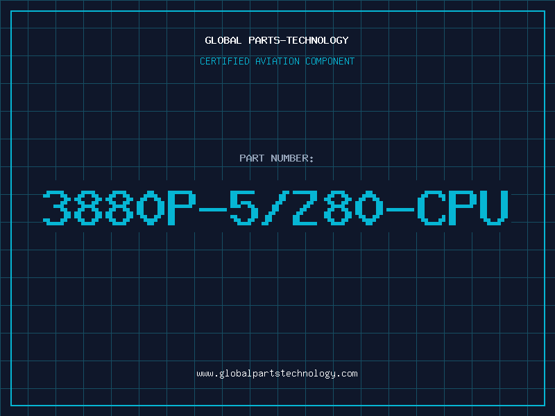 Aviation Part 3880P-5/Z80-CPU
