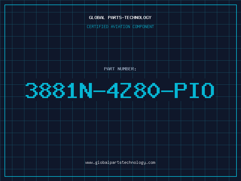 Aviation Part 3881N-4Z80-PIO