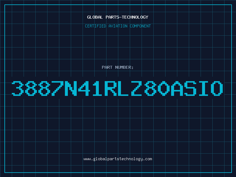 Aviation Part 3887N41RLZ80ASIO