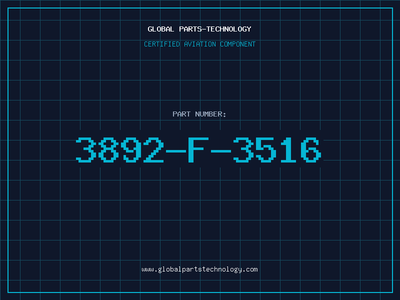 Aviation Part 3892-F-3516
