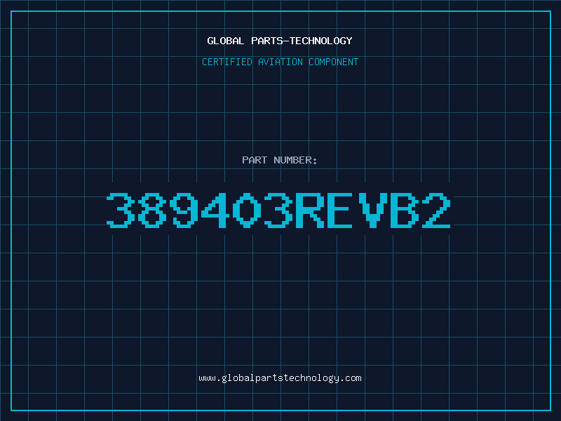 Aviation Part 389403REVB2