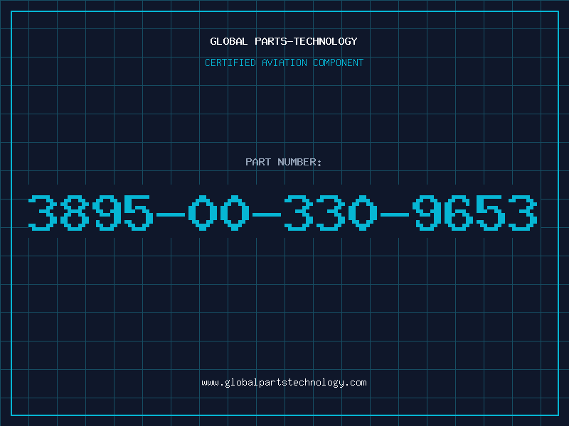 Aviation Part 3895-00-330-9653