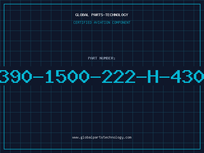 Aviation Part 390-1500-222-H-430