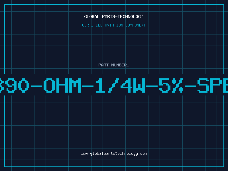 Aviation Part 390-OHM-1/4W-5%-SPE