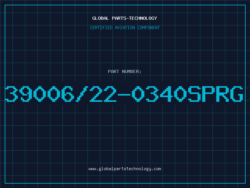 Aviation Part 39006/22-0340SPRG