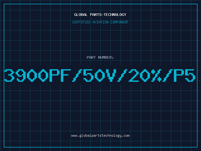 Aviation Part 3900PF/50V/20%/P5