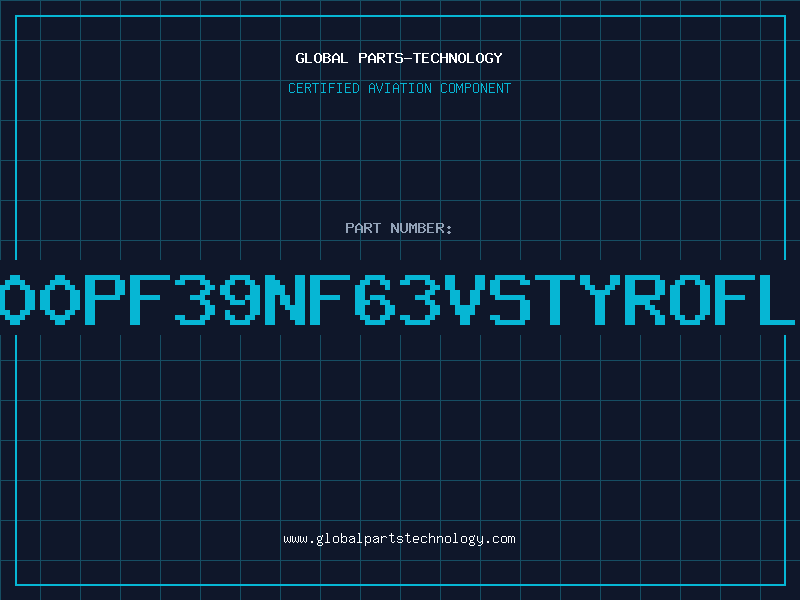 Aviation Part 3900pf39nf63VStyroflex